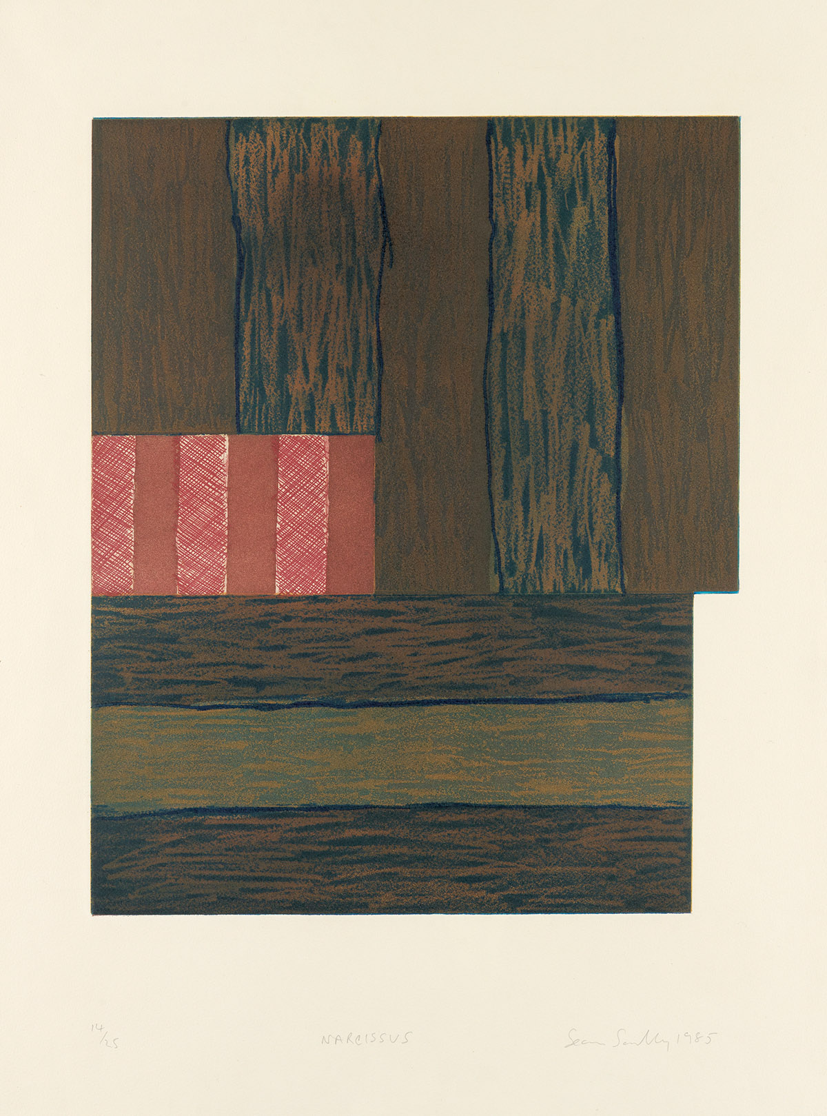 SEAN SCULLY Narcissus.